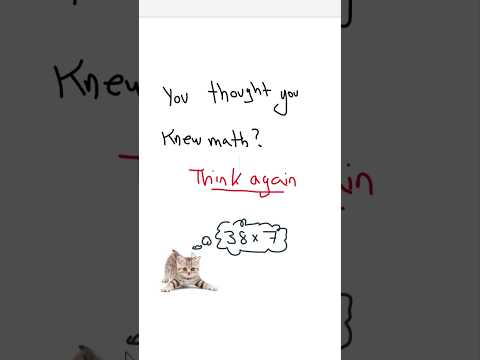 Math should be taught like this! 🤩✨ #maths #learnwithme #mathtricks #mentalmath #easylearning