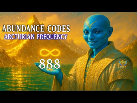 🌀 Arcturian Frequency of Abundance | 888 Hz Light Codes to Attract Wealth & Divine Flow
