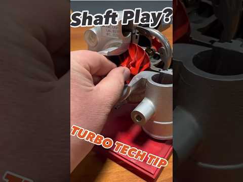 Is turbo shaft play OK? #dieseltech #mechanic #dieselperformance
