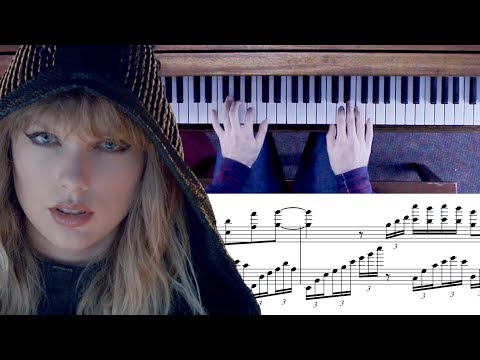 Taylor Swift - ...Ready For It? Advanced Piano Cover With Sheet Music