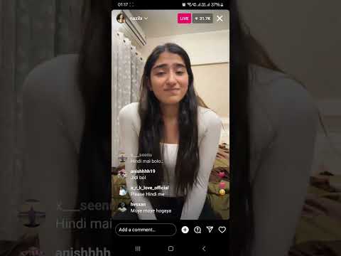 @nazilx Nazila Sitaishi Exposing @munawar0018 in FULL INSTA LIVE Video uncut uncensored Big Boss 17