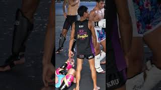 Don't try to sweep Narak #muaythai #thaifight #rws #muaythai #thaifightleague #nakmuay