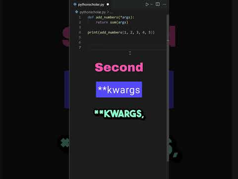 What are *args & **kwargs in Python?