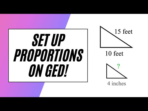 GED Math – Proportions!