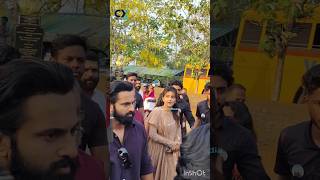 Unni and Mahima Combo💖💖 | Jai ganesh promotion at VISAT #promotion #jaiganesh #mahima