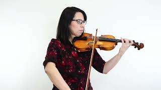 Scales & Arpeggios - A Major Arpeggio, 1 Octave - Exercise 8