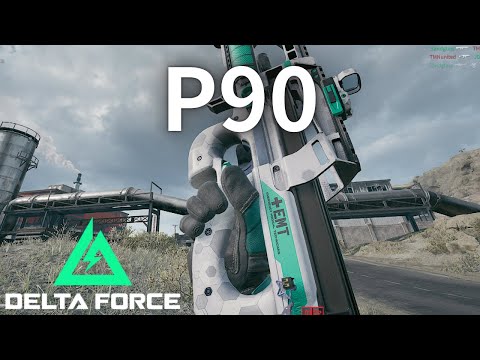 [Delta Force] Kill collection using smg "P90" that is strong in multiple battles