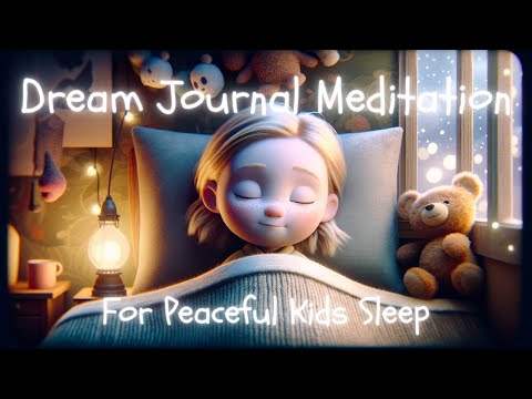 Dream Journal Meditation For Kid’s Happy Dreams | Best Sleep Videos For Children