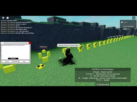 Script showcase roblox. episode 8.(Goner)