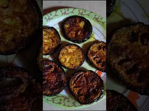 brinjal fry #cooking🍆 #brinjalrecipe #shortyoutube