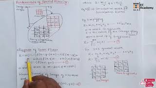 DIP#16 fundamentals of spatial filtering in digital image processing || EC Academy