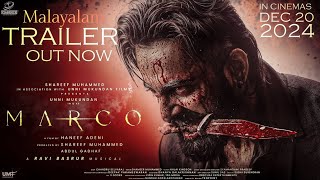 MARCO :  Official Trailer ( Malayalam ) | Unni Mukundan | Shareef Muhammed | Haneef Adeni | Ravi Bas