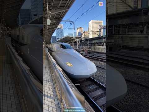 Why Is the Nose of a Japanese Train So Long? #bullettrials #japan #viralvideo