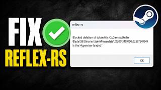How to fix reflex-rs / Blocked deletion of token file / Is the Hypervisor loaded