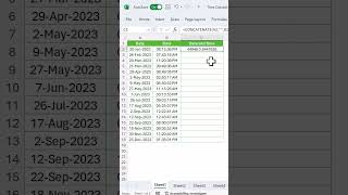 Excel Time Hack: Combine Date and Time like a PRO! 🚀#shorts