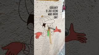 Creativity is just seeing what others can't.#creativity #creativityfound #creativityeveryday