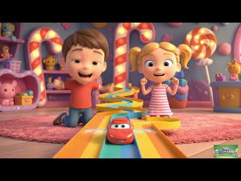 Bubble Buddies – Fun at the Rainbow Park! 🌈 | Joyful Kids Cartoon | 4K Animation for Children