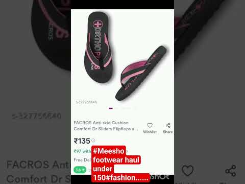 #meesho footwear haul under 150#fasion.....