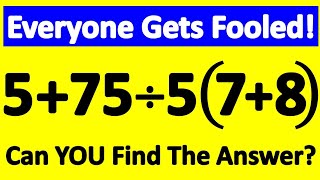 🔥 Looks Super Simple... But Almost Everyone Gets It WRONG! Will YOU? 