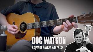 Learn to Play a Bluegrass Waltz Rhythm like Doc Watson (Lonesome Moonlight Waltz)