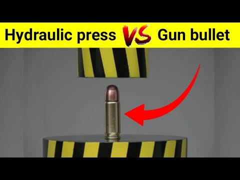 OMG अब क्या होगा | hydraulic press vs bullet