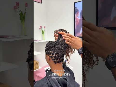 EASY CROTCHET SPRING TWISTS ​⁠