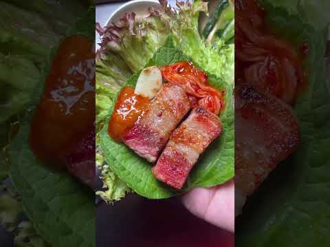 เมื่อเงินเดือนออก ฉันก็พร้อม‼️#กิน #หมูกะทะ #food #shortvideo