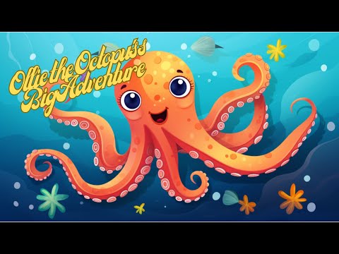 🐙 Ollie the Octopus's Big Adventure! - Read Aloud Books for Kids - Bedtime Story - School Book!