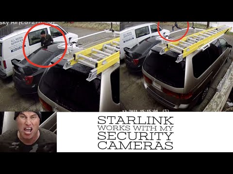 Security Systems Working With STARLINK Can you catch the bad guys trying to break in!