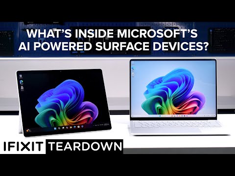 Surface Pro 11 & Surface Laptop 7 Teardowns - Repairable, AI Powered Devices!!!