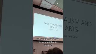 NO WAY a student did this in class☠️ #college #presentation #minecraft