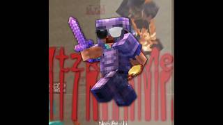 Best Minecraft PVPer | ItzRealMe edit | #minecraft #edit #itzrealme