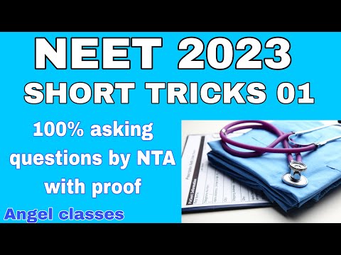 NEET SHORT TRICKS