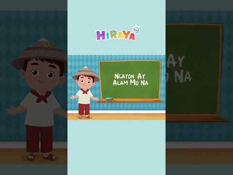 ALPABETONG PILIPINO - HIRAYA TV AWITING PAMBATA #shorts #tagalog #hirayatv #awitingpambata