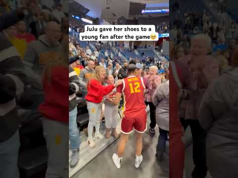 Add this to the long list of reasons why we love JuJu❤️ (via @uscwbb/X) #collegebasketball #sports