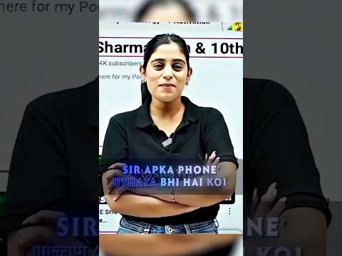Ritik Sir Roasted Back To Samridhi Ma'am🚬🤵#ritiksir#roast#samridhimam#physicswallah #gonuts #josh