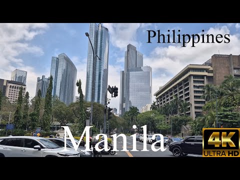 Exploring Manila, Philippines I 2025 I 4K I Part 1: Makati