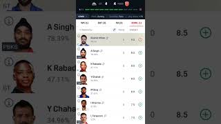 GT vs PBKS #dream11 #dream11teamtoday #dream11prediction #dream11team #dream11teamoftodaymatch