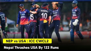 Nepal vs USA | Post Match Analysis | ICC CWC League 2 Match 108 | Nepal Wins 3 In A Row