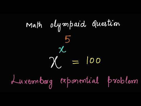 Exponential of exponential problem|Lexumberg Math Olympaid Question