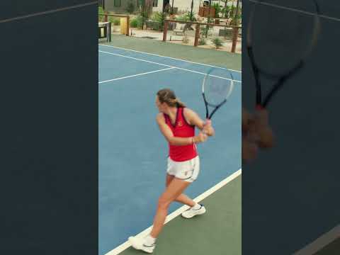 Victoria Azarenka Explains Why The Left Hand Leads When Hitting a Backhand