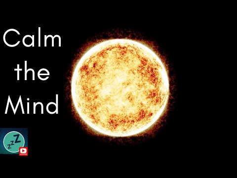 CALM THE MIND MEDITATION / Sun Solar Flare 15 Minute Meditation / RELAX, CLEAR AND CALM THE MIND