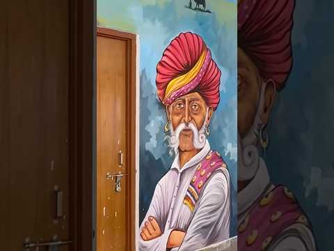രാജസ്ഥാൻ🫰 #rajasthan #travel #wallpainting #art
