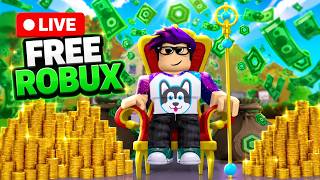 🔴FREE 100,000 ROBUX GIVEAWAY LIVE! (FREE ROBUX)