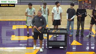 EAC's 63rd Annual Boys Holiday Tournament: Thatcher vs Pima