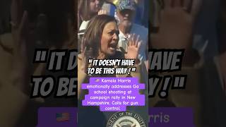 #kamalaharris condemns school shooting in #ga. Calls for #guncontrol #usa #election #trump #maga #vp