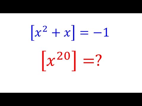 Solving an amazing olympiad math problem. The floor function. The greatest integer function. #math