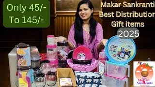 Makar Sankranti Vaan Ideas 2025 / Haldi Kumkum Gift Ideas / Vaan Items