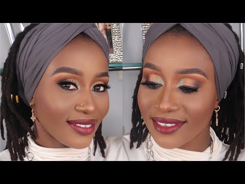 How to Create a Glitter Cut Crease