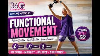 Functional Movement Training strong After 50 #strongagter50 #womenover50 #functionaltraining